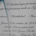 Invitación a la Cena de Gala - Texto