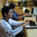 Tomando prestado el Wifi de Pizza Hut