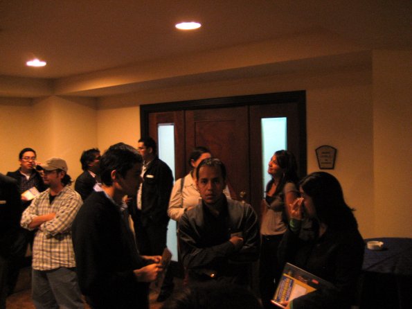 Asistentes a la conferencia