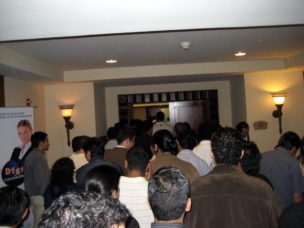 Asistentes a la conferencia