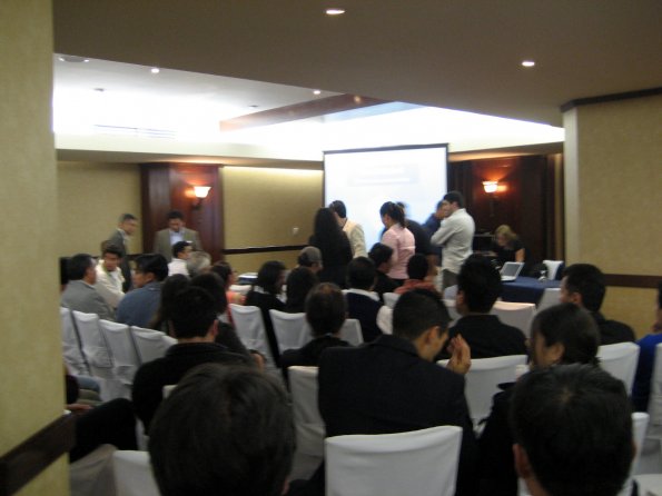 Asistentes a la conferencia