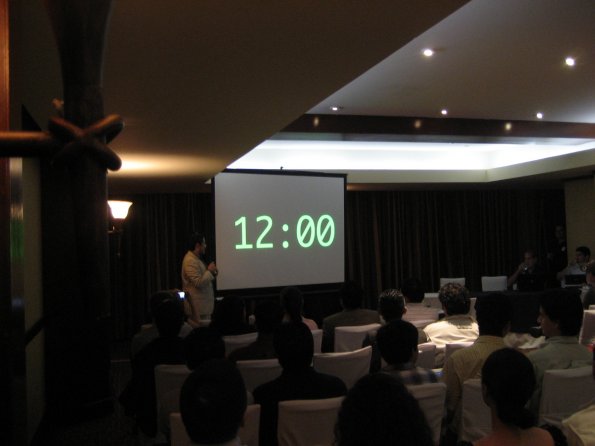 Freddie en su Conferencia