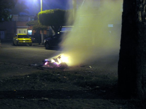 Humo generado por la fogata - 2