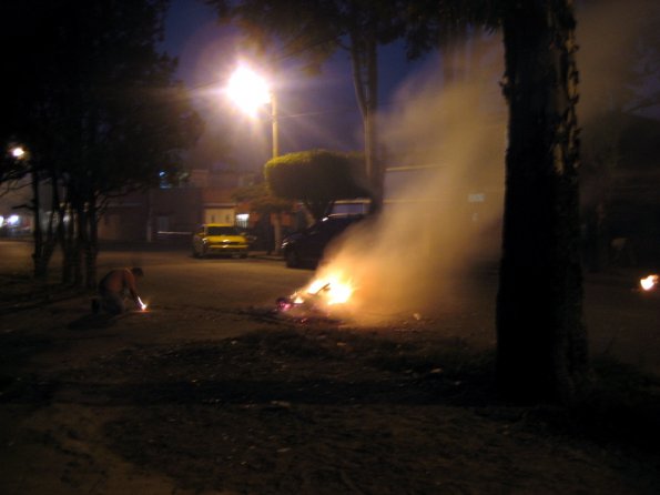 Humo generado por la fogata - 4