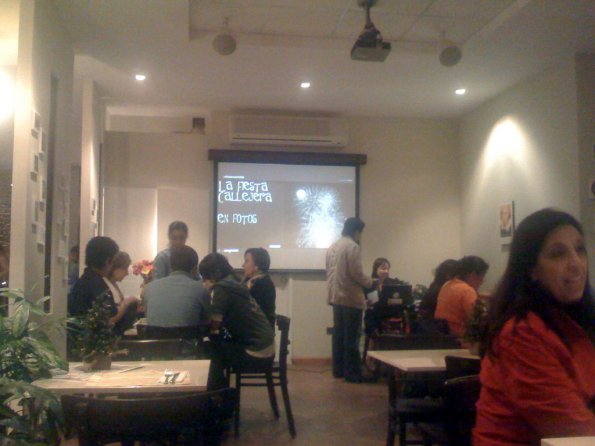 Presentacion del concurso Fiesta Callejera