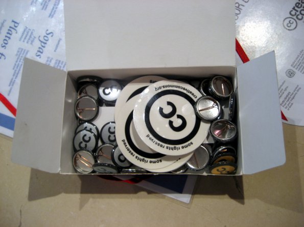 Botones y CalcomanÃ­as de Creative Commons