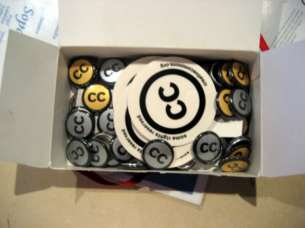 Botones y CalcomanÃ­as de Creative Commons