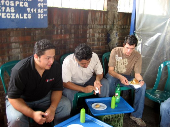 Los primeros en llegar