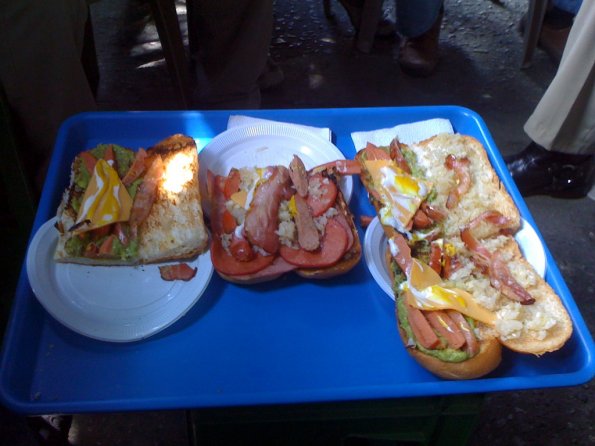 Primera ronda de shucos