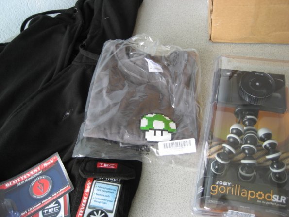 Chumpa, playera y gorilla pod