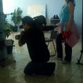Tuti Furlan en la oficina de MdW