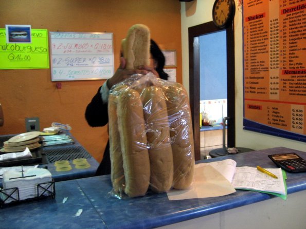 Los tamaÃ±os de los panes