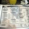 Menu de La Perrada
